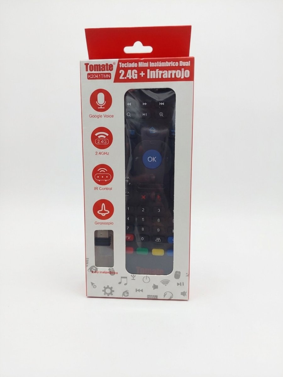 CONTROL UNIVERSAL  TECLADO TOMATE K2041TWN — HILAX.PE Camaná
