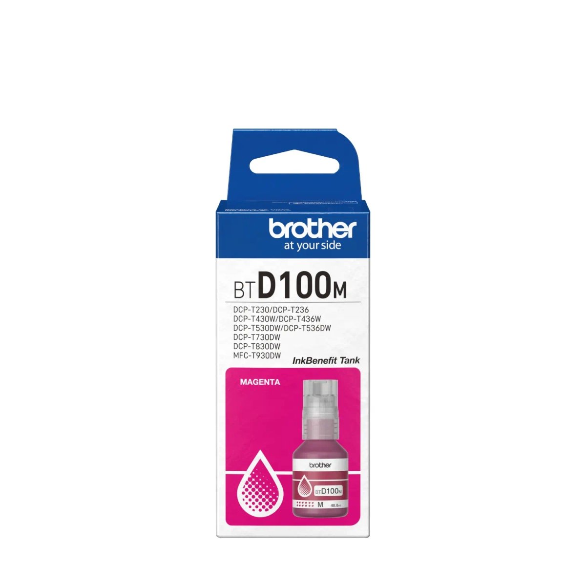 TINTA BROTHER BTD100BK MAGENTA DCP-T230/430W/436W — HILAX.PE Camaná
