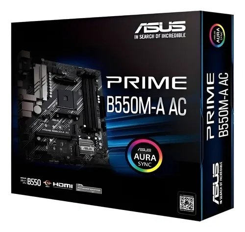 PLACA MADRE ASUS B550M-A AC PRIME, SOCKET AMD AM4 — HILAX.PE Camaná