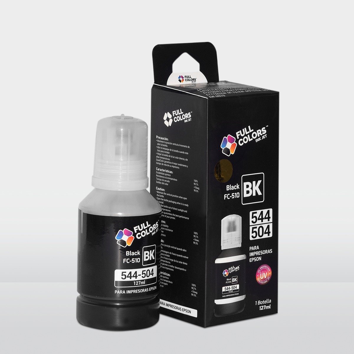 TINTA FULLCOLORS FC-510 NEGRO EPSON