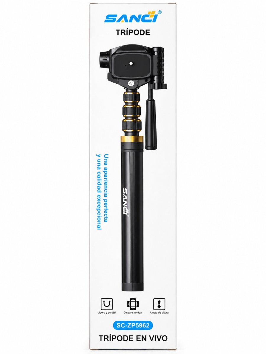 TRIPODE SANCI SC-ZP5962 MULTIFUNCIONAL CELULAR/ CAMARA — HILAX.PE Camaná
