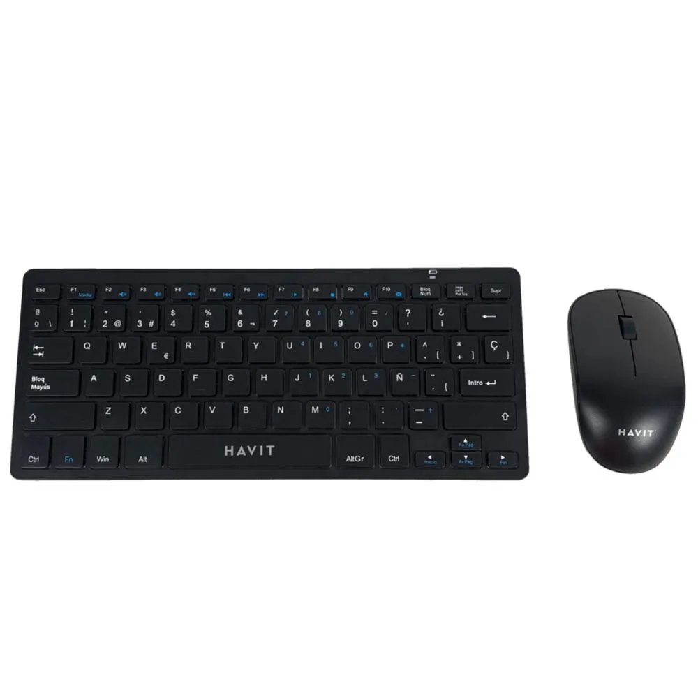 KIT WIRELESS TECLADO + MOUSE HAVIT KB255GCM-SP NEGRO