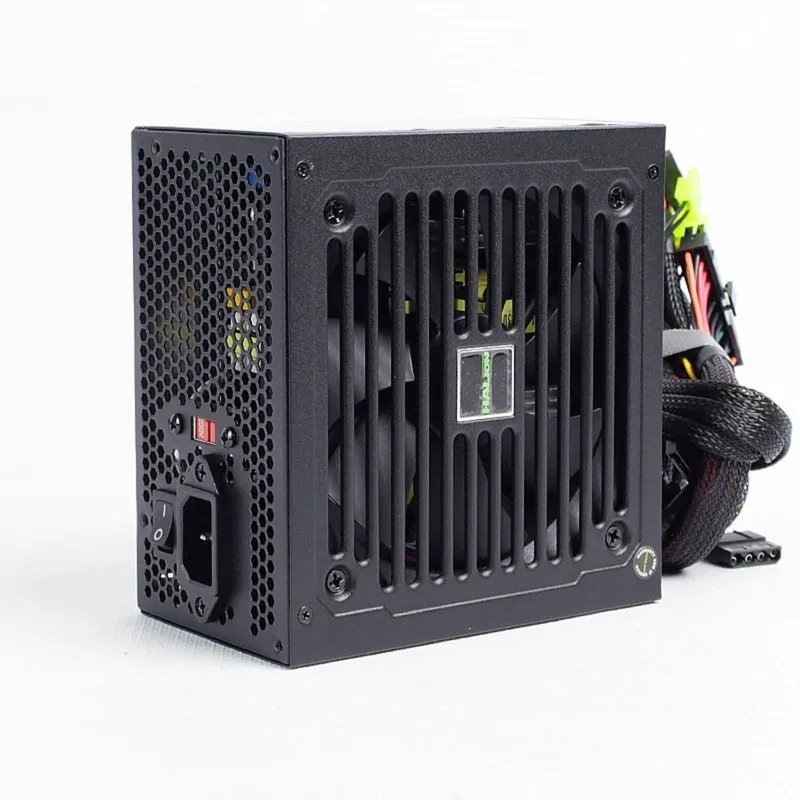 FUENTE DE PODER ATX GE-650 HALION GAMING CAJA NEGRA