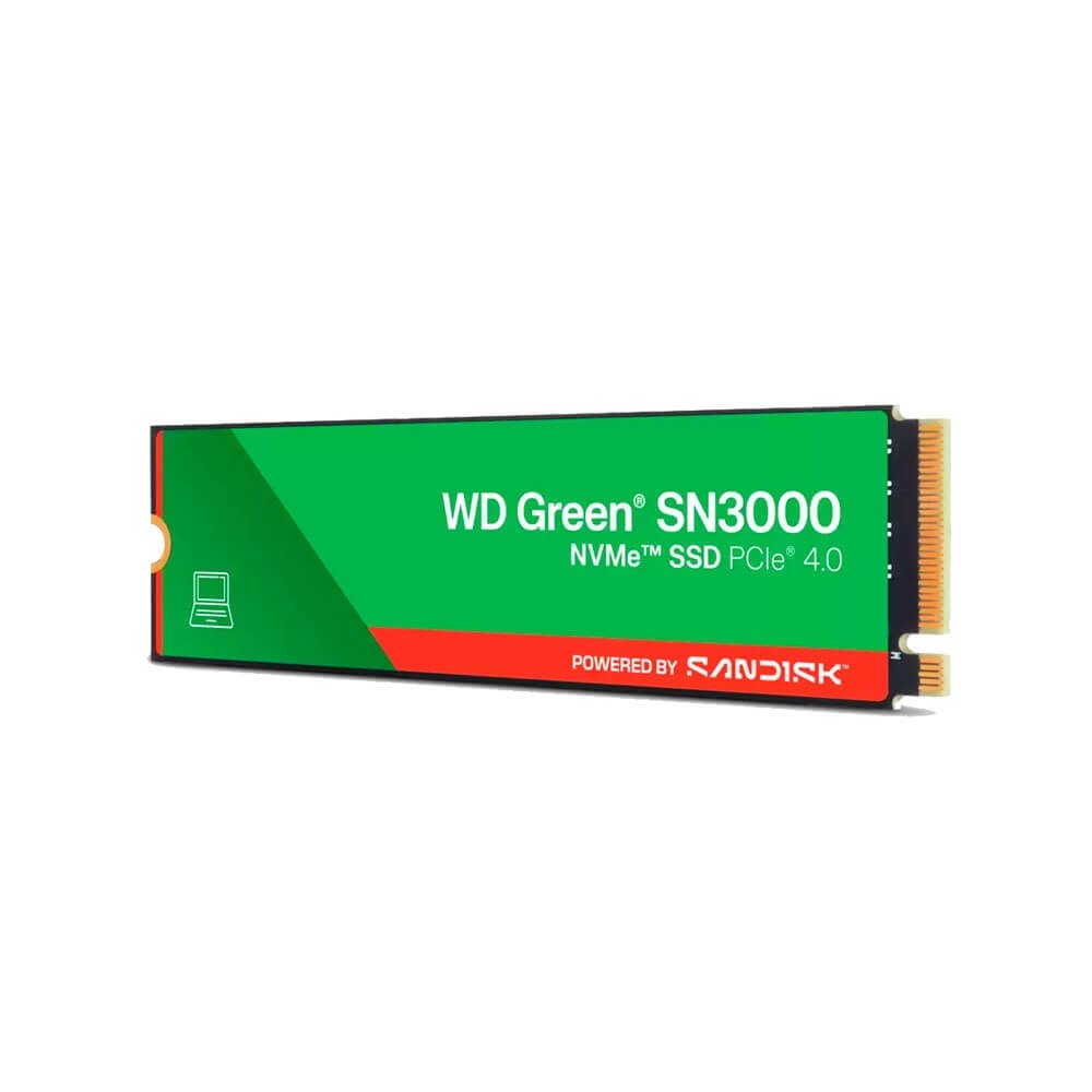 UNIDAD SOLIDO WESTER DIGITAL 500GB NVME SN3000