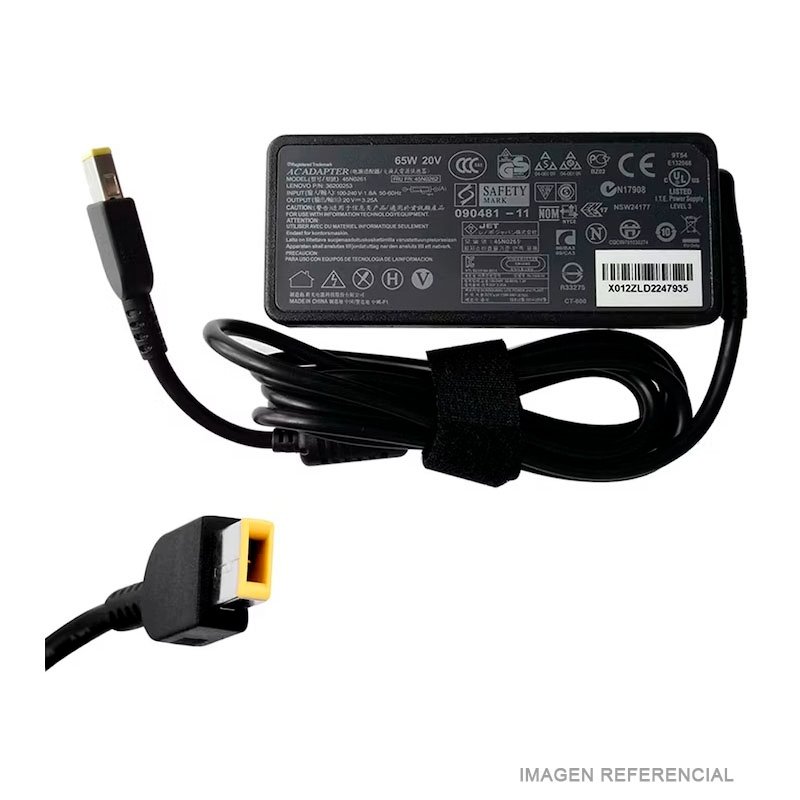 CARGADOR LAPTOP LENOVO 20V 3.25A P. USB — HILAX.PE Camaná
