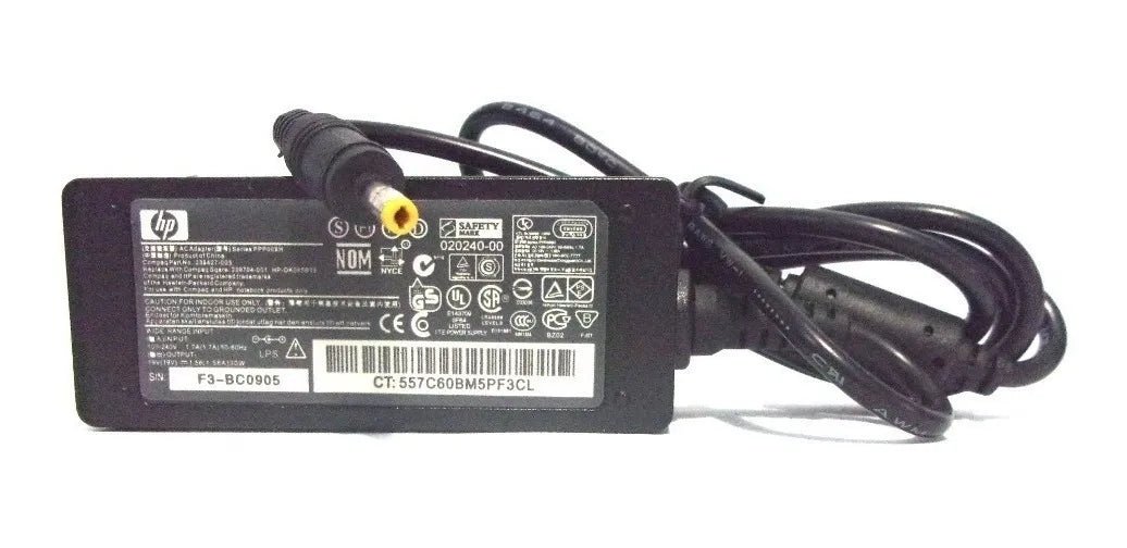 CARGADOR DE LAPTOP HP 19V 1.58A 30W  P AMARILLA (4.0*1.7) MINI COMPAQ - HP