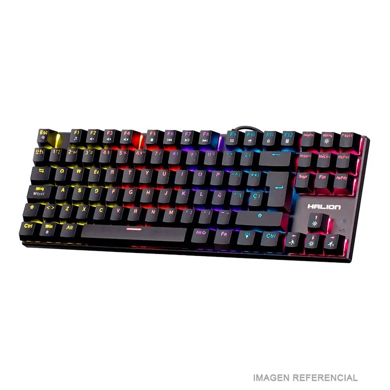 TECLADO MECANICO HALION COMANCHE 88 KM202 88 TECLAS , SWITCH RED — HILAX.PE Camaná