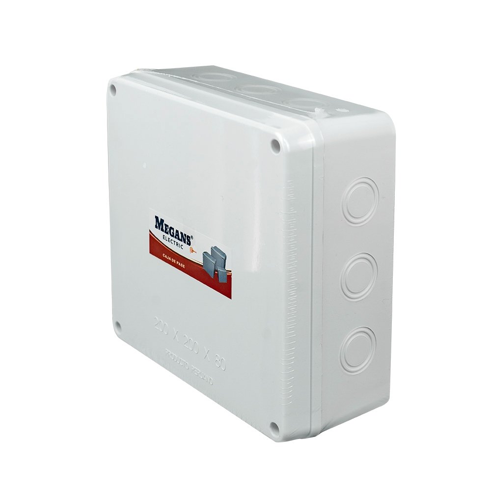 CAJA DE PASO 8X8 PVC BLANCO — HILAX.PE Camaná