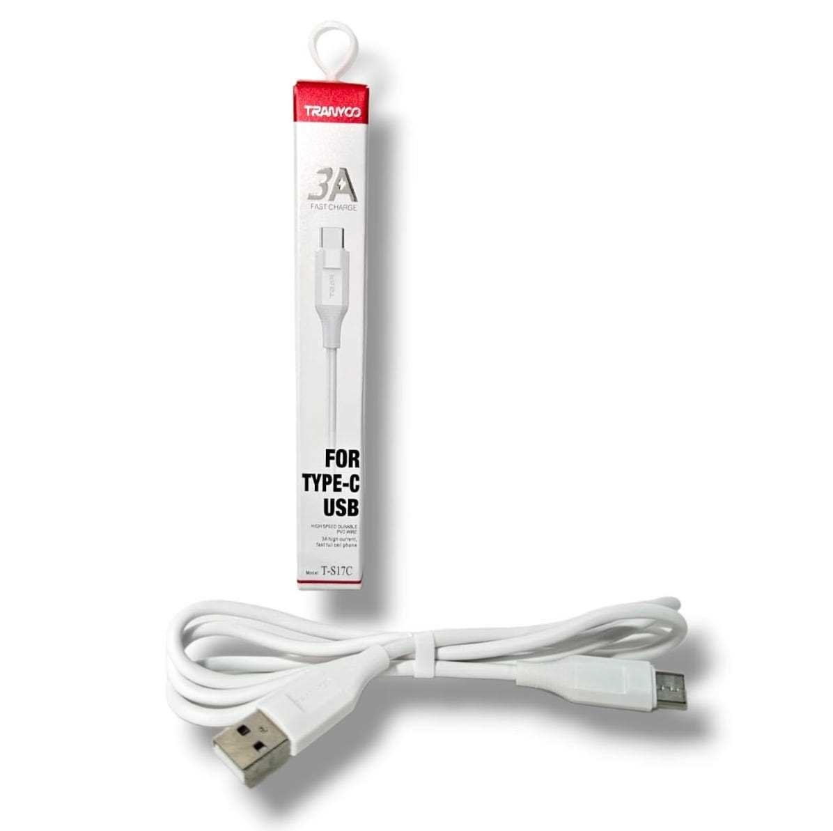 CABLE TIPO C TRANYOO T-S17C CAJA BARRITA