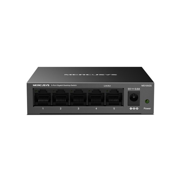 SWITCH MERCUSYS MS105GS GIGABIT METAL 5 PORT en HILAX.PE Camaná