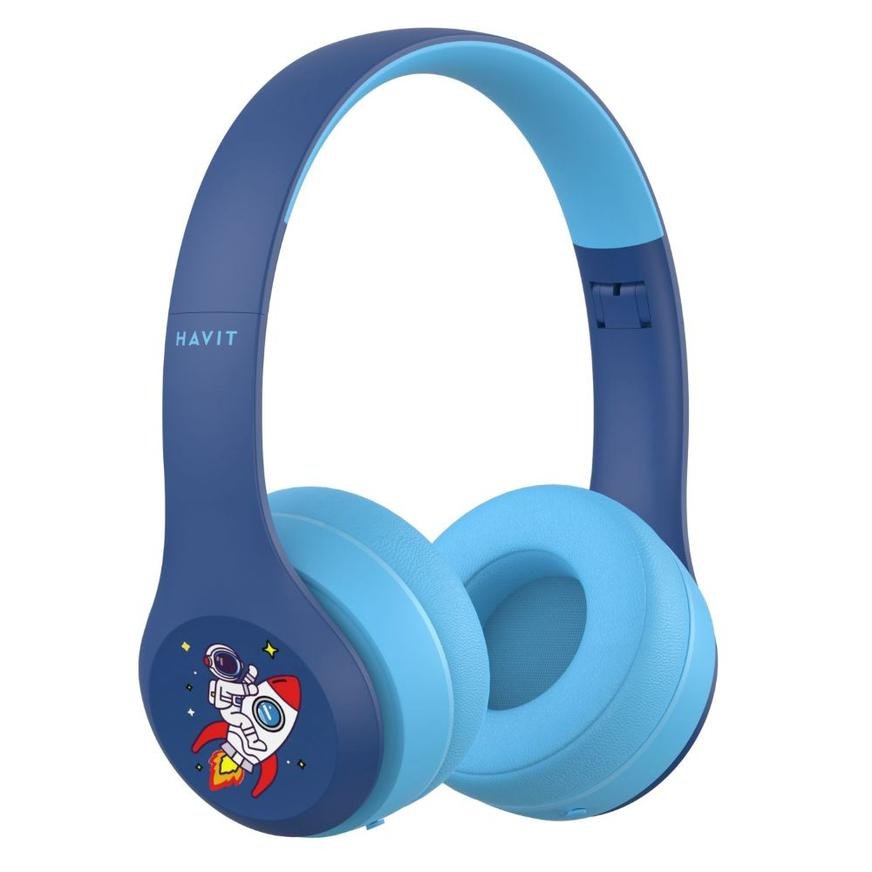 AURICULAR BLUETOOTH HAVIT H626BT KIDS AZUL
