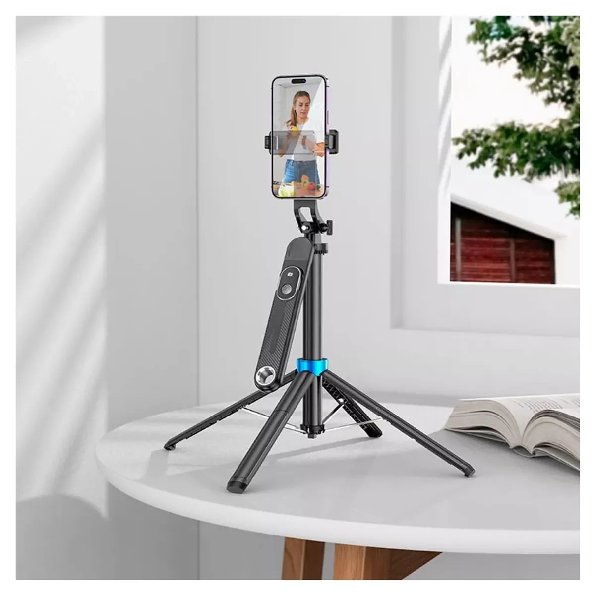 TRIPODE ALUMINIO P515 1.8M SELFIE STICK CONTROL BLUETOOTH — HILAX.PE Camaná