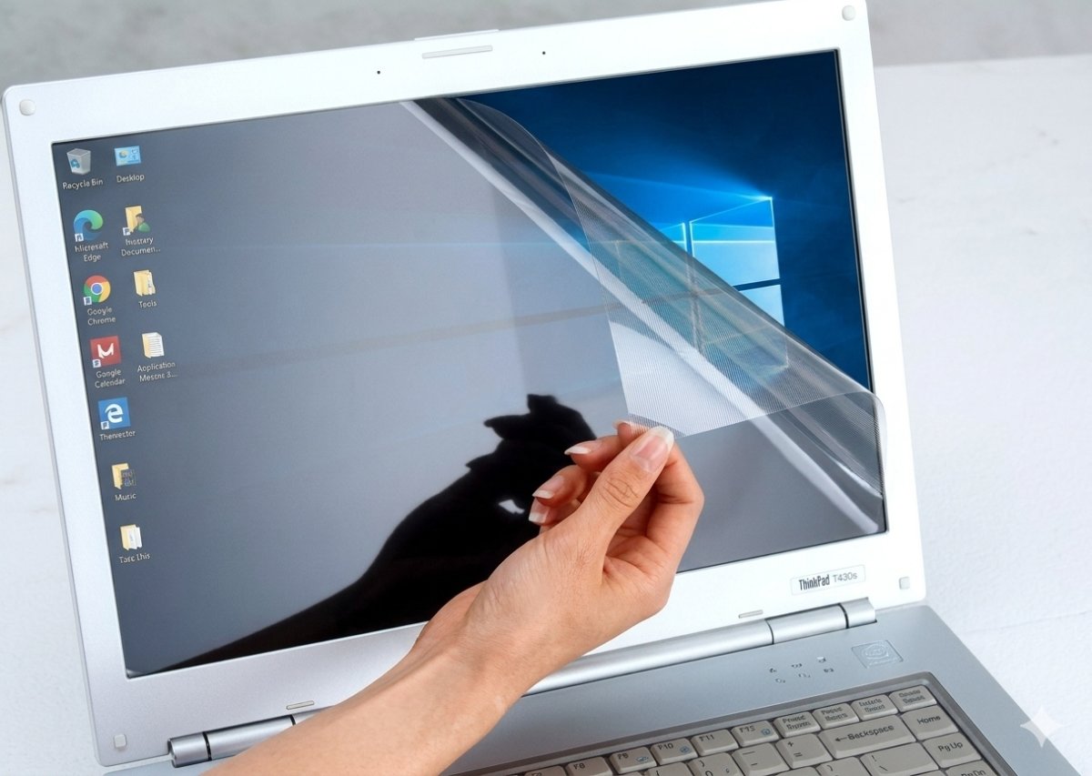 PROTECTOR DE PANTALLA 14" BLANCA