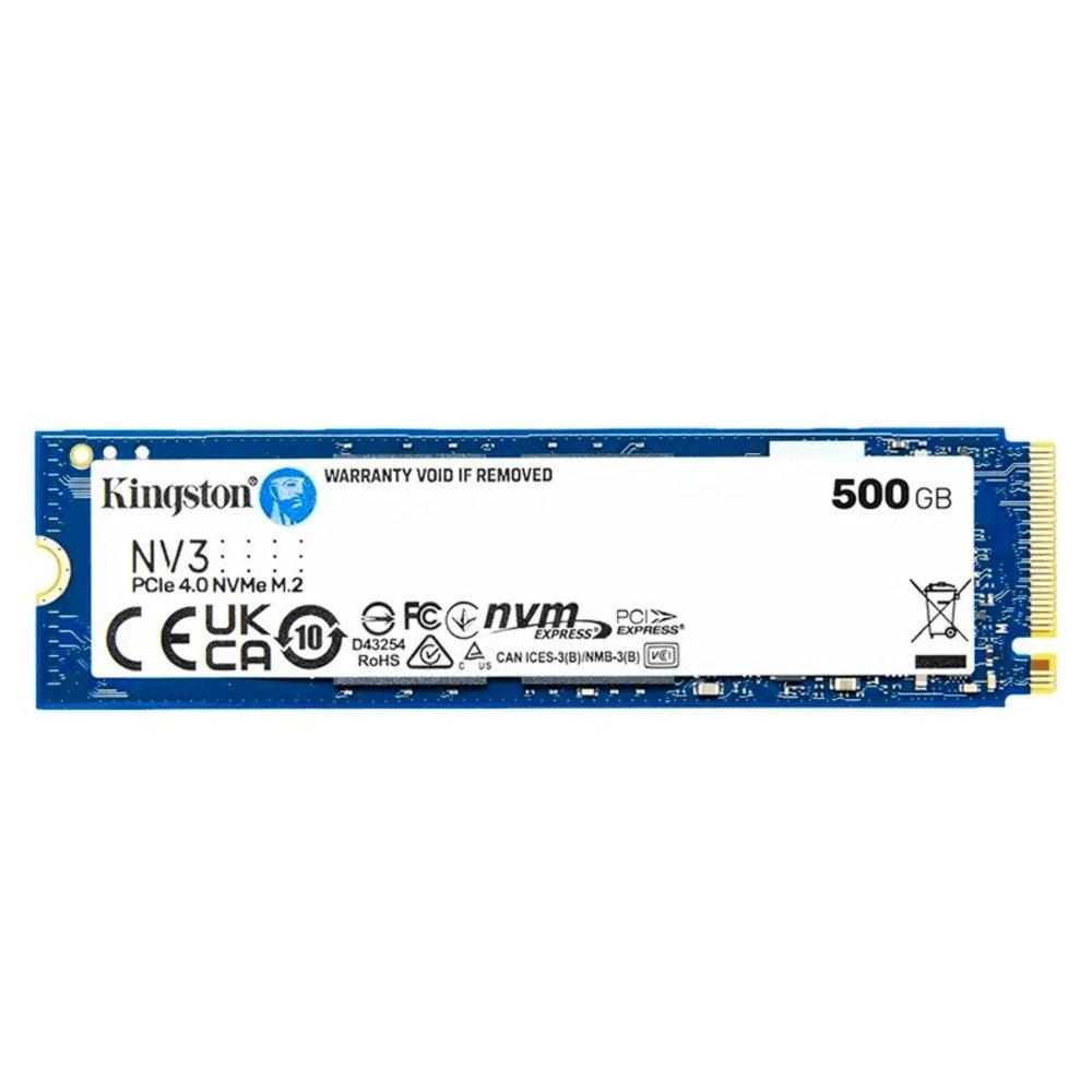 UNIDAD SOLIDO KINGSTON 500GB NV3 4.0 NVME PCIE — HILAX.PE Camaná