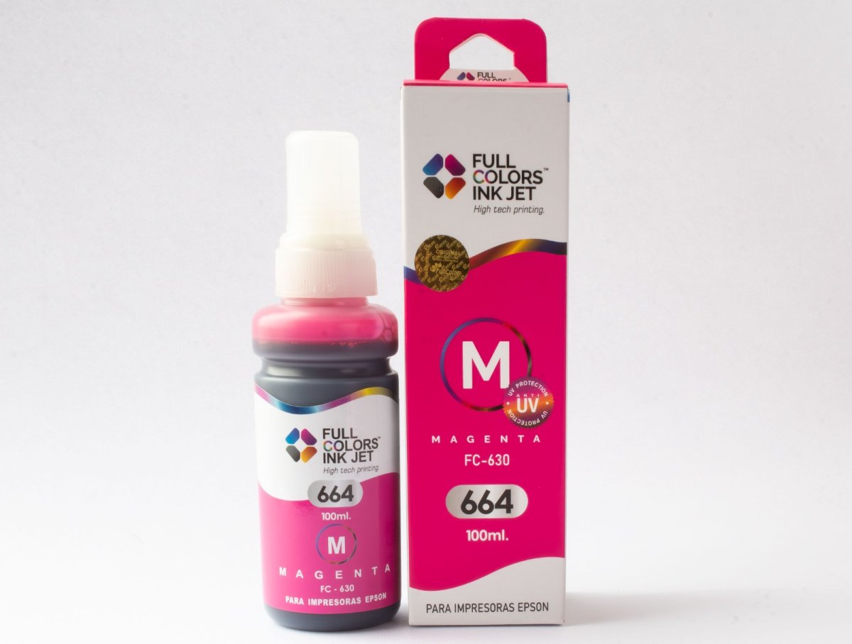 TINTA FULLCOLORS FC-630 PARA EPSON MAGENTA 100 ML CAJA