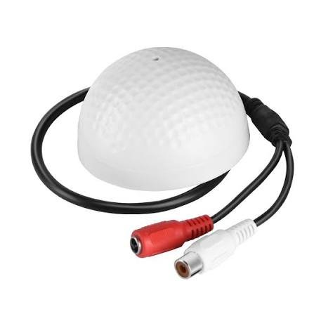 MICROFONO PARA CAMARA CCTV , CAJA AMARILLA — HILAX.PE Camaná