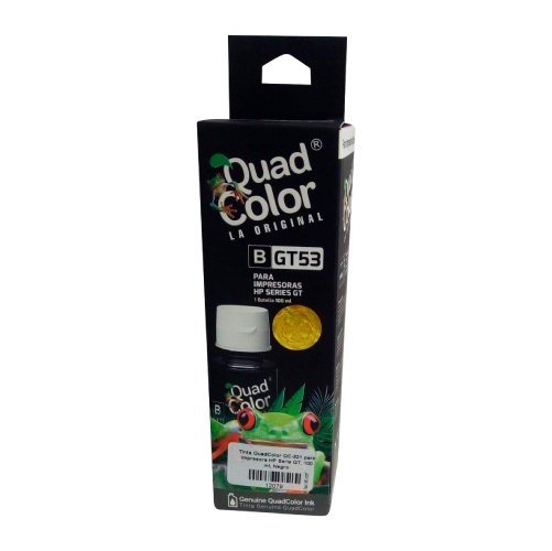 TINTA QUADCOLOR QC-321 PARA HP GT53 BK 100ML BLISTER