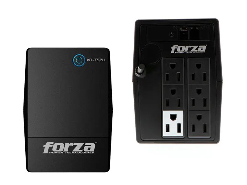 UPS 750VA FORZA 375W NT-752U 220V 6 TOMAS