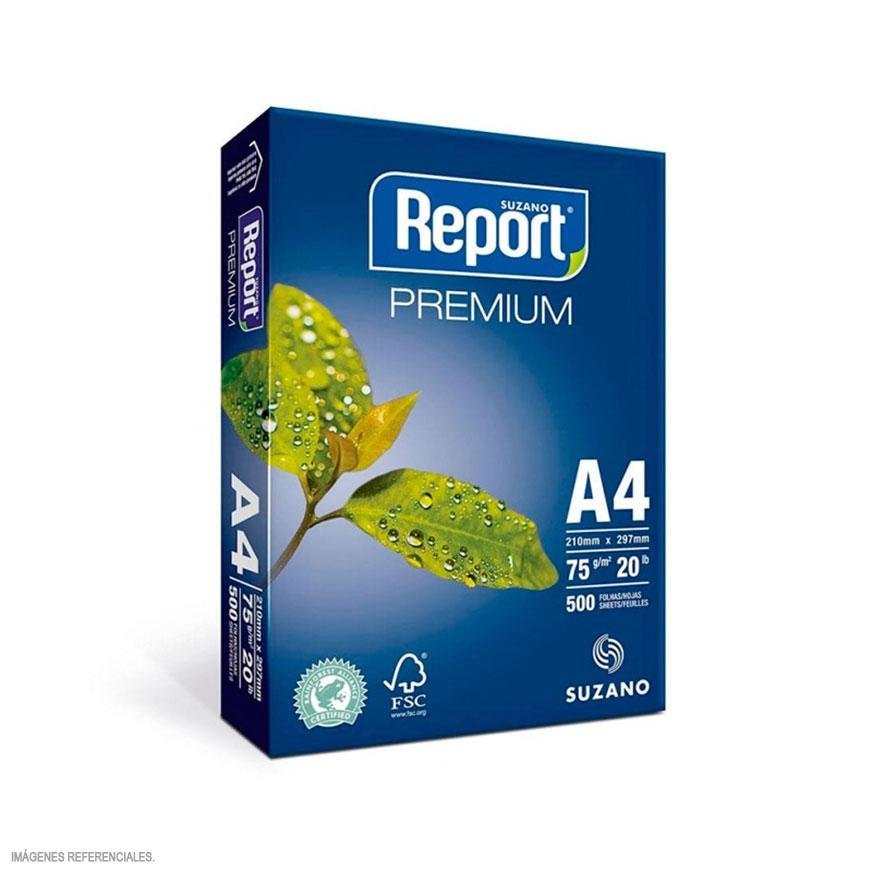 PAPEL BOND REPORT A4 75GR — HILAX.PE Camaná