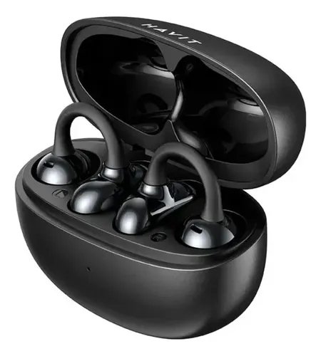 AUDIFONO TWS HAVIT OWS928 OPEN EAR CLIP NEGRO MORADO