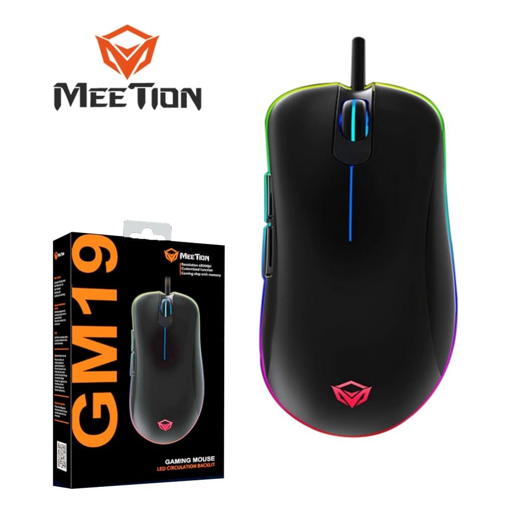 MOUSE GAMER MEETION GM19 NEGRO