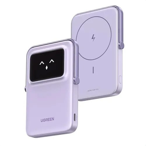 POWER BANK INALAMBRICO UGREEN UNO 20W 5000MAH WHITE