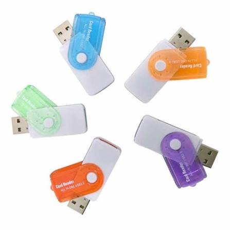 LECTOR DE MEMORIA 5 EN 1, USB 2.0 HT-149A