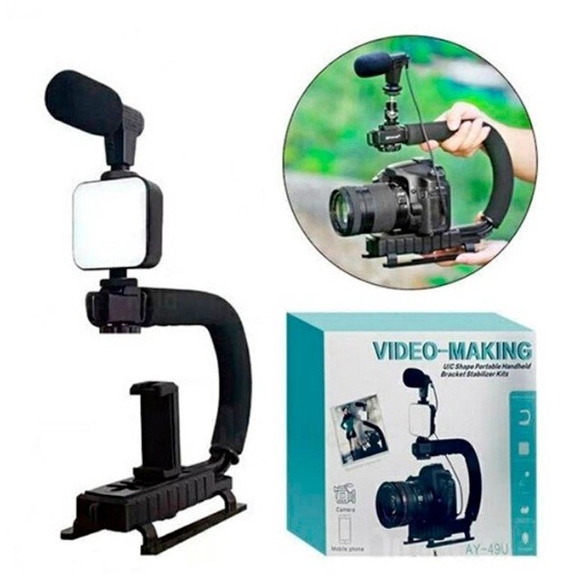 ESTABILIZADOR CAMARA CELULAR SOPORTE GRABACION VIDEO AY-49U