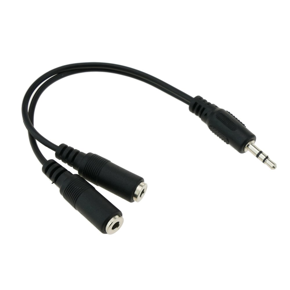 ADAPTADOR AUDIO 1 JACK/M A 2 JACK/H