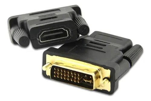 ADAPTADOR/UNION DVI (MACHO) A HDMI (HEMBRA) 24+5 / BOLSA