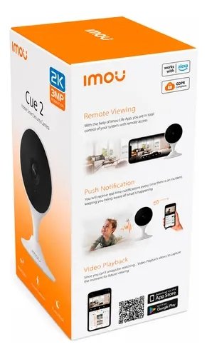 CAMARA IP IMOU CUE 2, LENTE 2K 3MP INTERIOR / IPC-C22EN-A — HILAX.PE Camaná