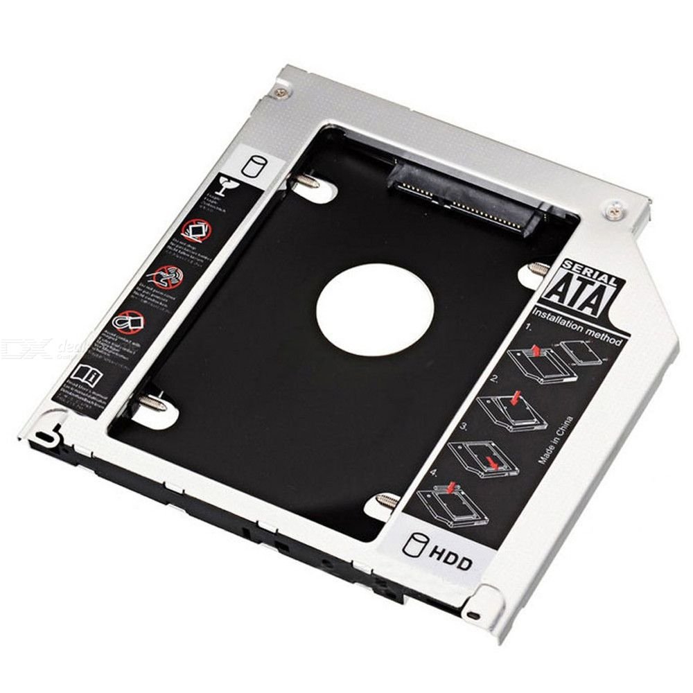 CADDY SECOND HDD ADAPTADOR DE DISCO EN LECTORA 9.5MM