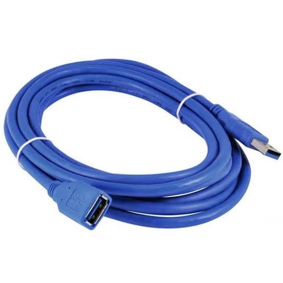 EXTENSION CABLE USB 3.0 AZUL 3M BOLSA KNT-937