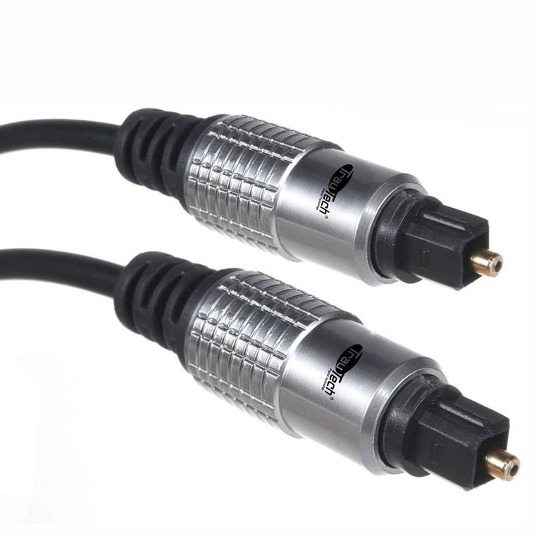CABLE FIBRA OPTICO PVC 4.0MM 1.5M TOSLINK — HILAX.PE Camaná