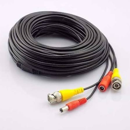 CABLE DE EXTENSION PARA CAMARA DE SEGURIDAD BNC 15M BOLSA — HILAX.PE Camaná
