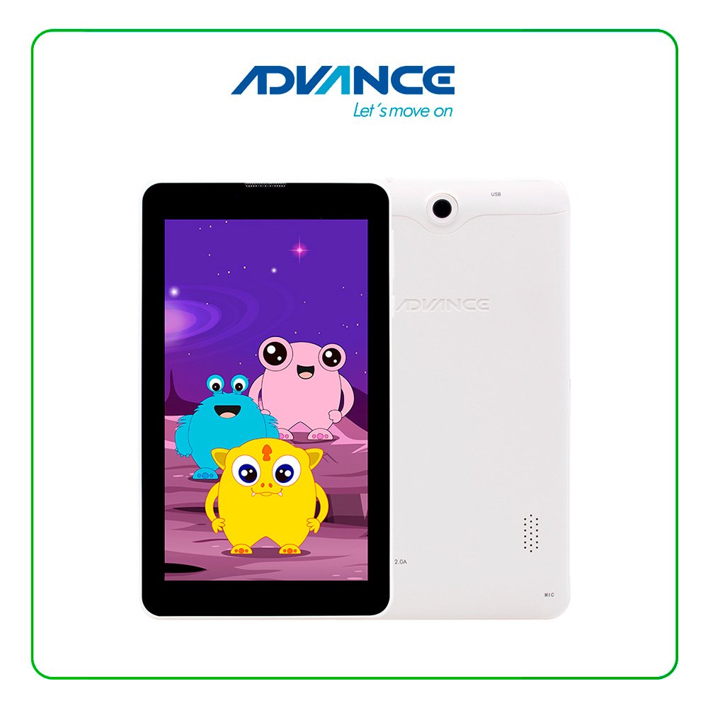 TABLET ADVANCE INTRO TR7990, 7", ANDROID 11 GO, 3G, DUAL SIM, 16GB, RAM 2GB. — HILAX.PE Camaná