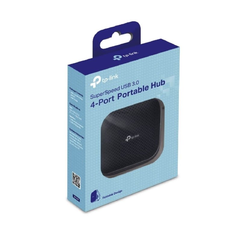 HUB USB TP-LINK UH400, 4P 3.0 TIPO A, NEGRO — HILAX.PE Camaná