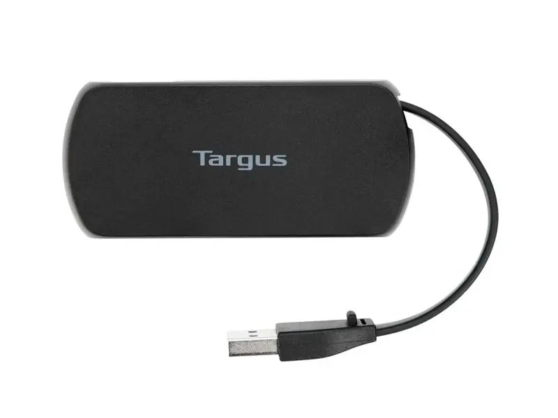HUB USB TARGUS 4 PUERTOS USB-A 2.0 BLACK