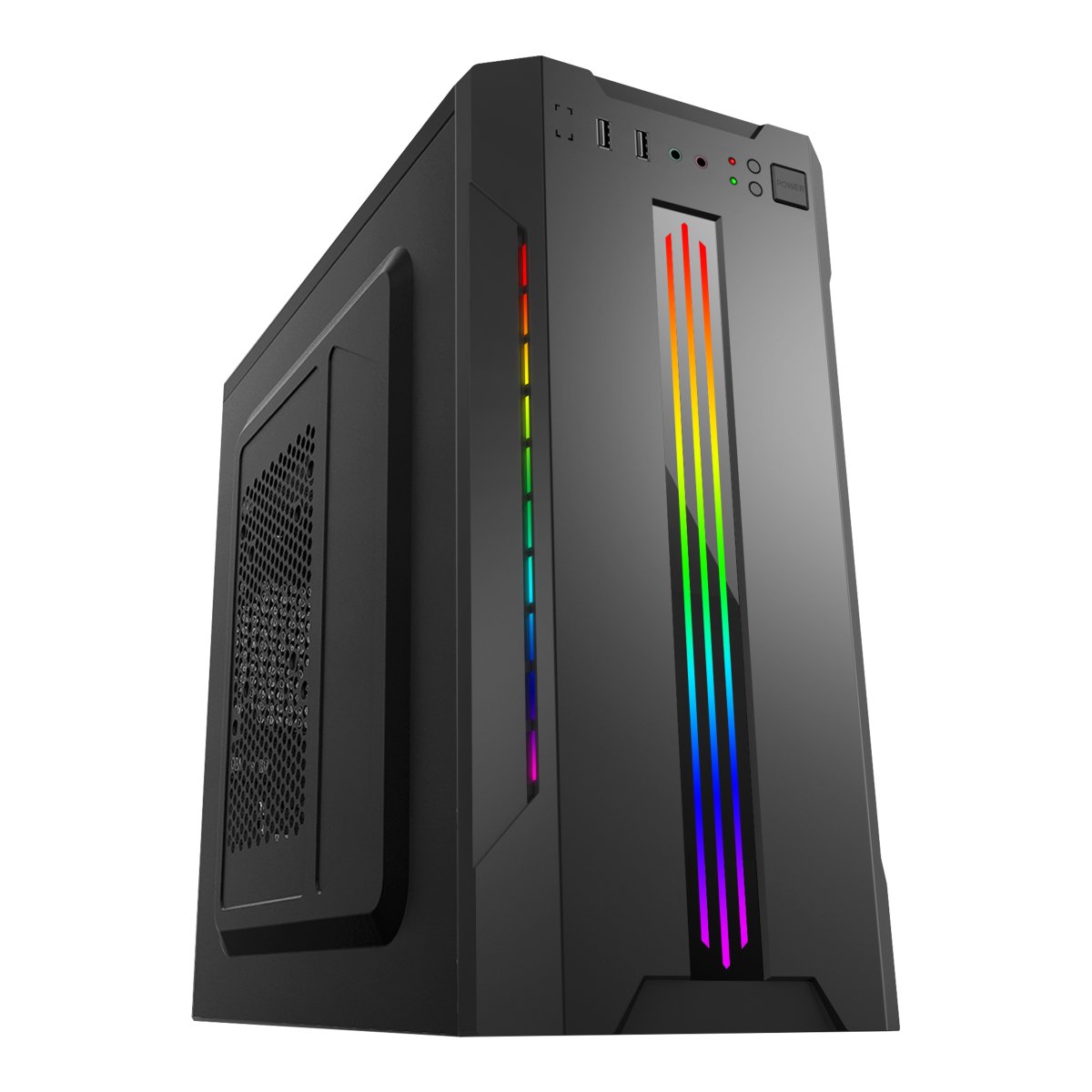 CASE RT SERIES R-38 QUAMTUM C/ FUENTE 600W ATX / MICRO ATX