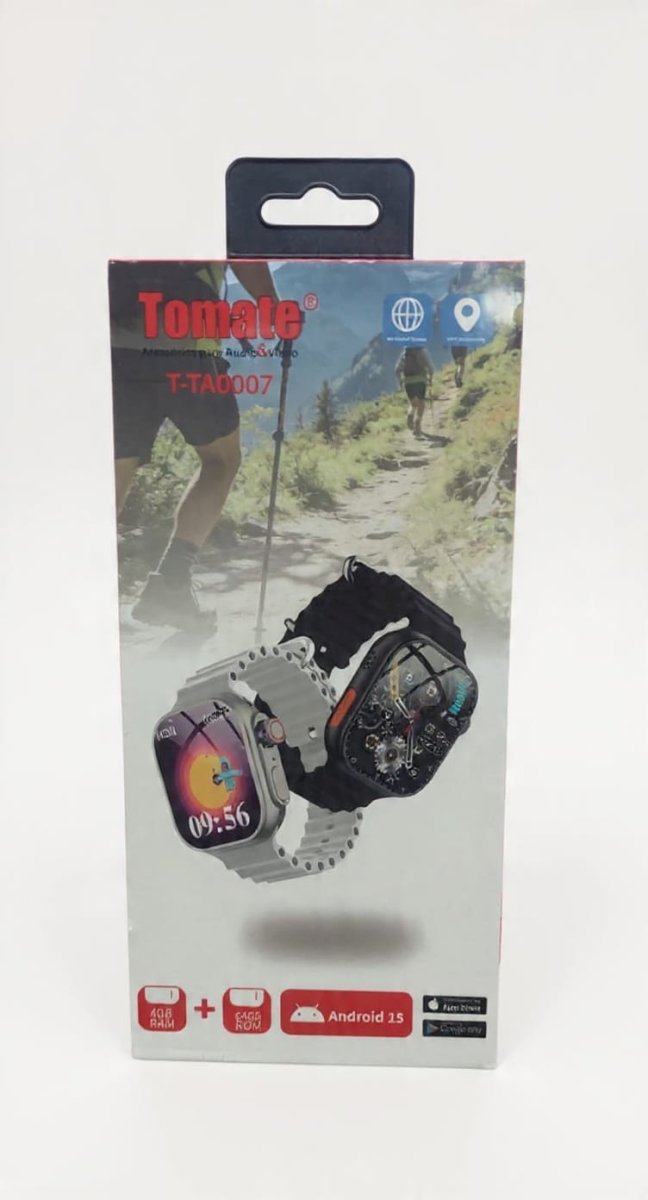 RELOJ SMART WATCH TOMATE T-TA0007 C/ CHIP 4G (4GB + 64GB) — HILAX.PE Camaná
