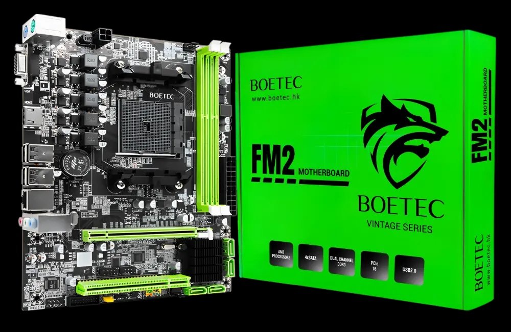 PLACA BOETEC AMD FM2 A88 A68 DDR3 — HILAX.PE Camaná