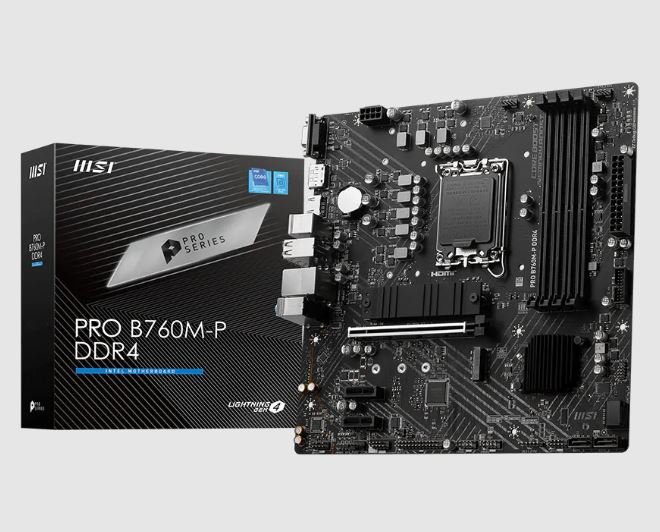 PLACA MADRE MSI B760M-P LGA 1700 DDR4
