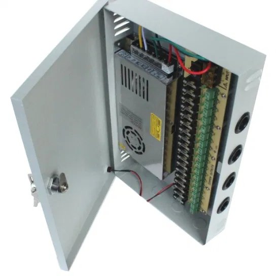 CAJA DE ALIMENTACION/ FUENTE CENTRALIZADA DE 12V 5A CON LLAVE / CCTV POWER — HILAX.PE Camaná