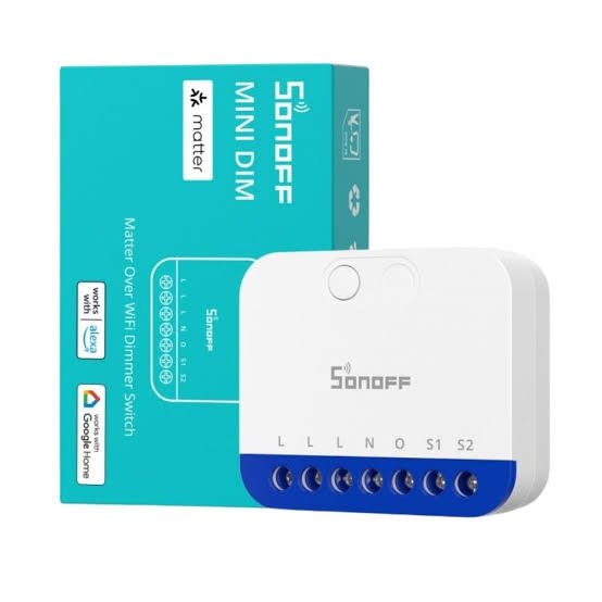 SONOFF MINI-DIM EXTREME MATTER OVER WI-FI REGULADOR DE INTENSIDAD — HILAX.PE Camaná