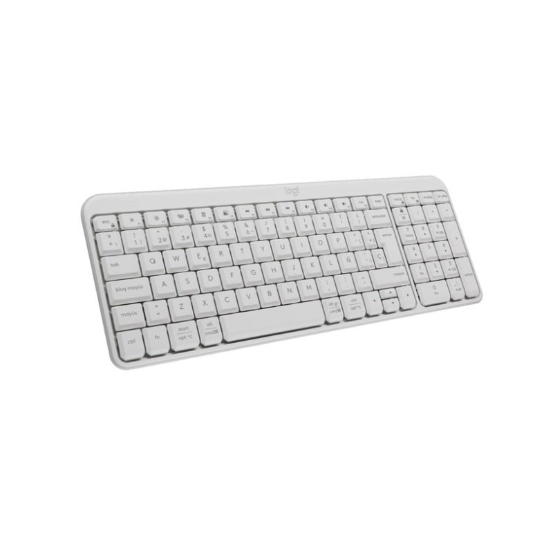 TECLADO LOGITECH K250 BLUETOOTH WHITE SP — HILAX.PE Camaná