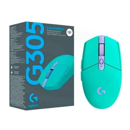 MOUSE LOGITECH G305 LITHPEED WIRELESS MINT — HILAX.PE Camaná