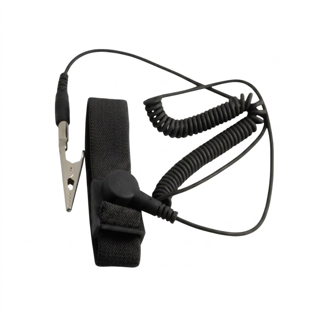 PULSERA ANTIESTATICA CON CABLE NEGRO YUHJD — HILAX.PE Camaná
