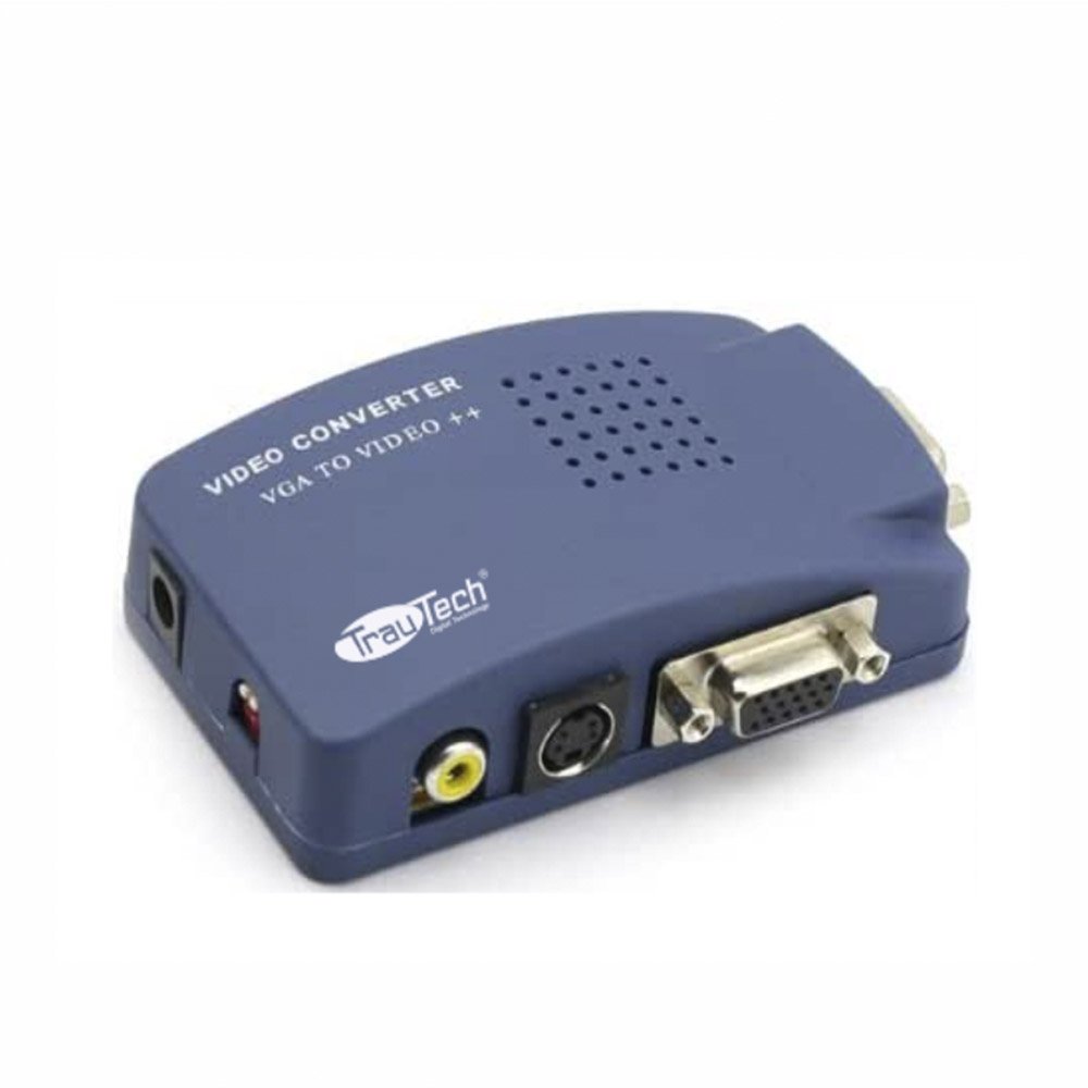 CONVERTIDOR VGA A RCA/SUPER VIDEO HW-1216