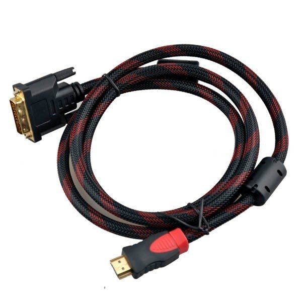 CABLE HDMI A DVI (24+5) MALLA 1.8 M