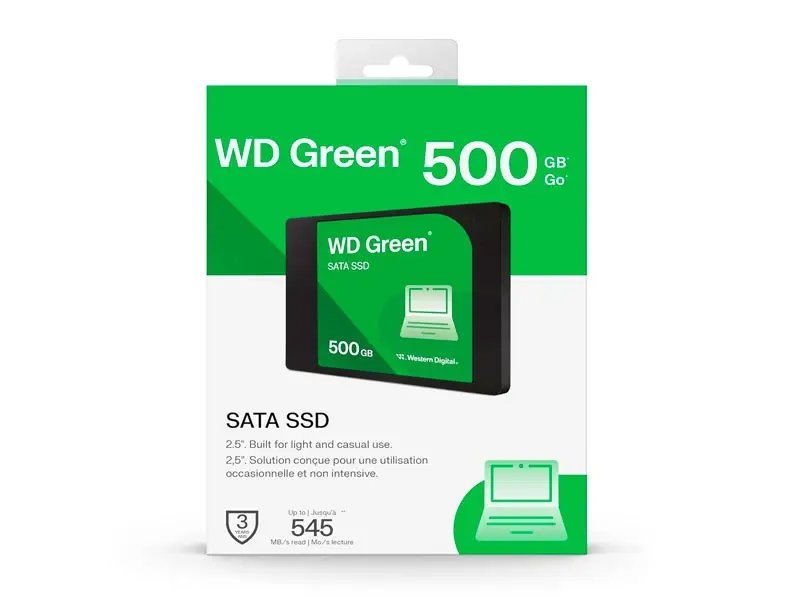UNIDAD SOLIDO WESTER DIGITAL 500GB SATA — HILAX.PE Camaná